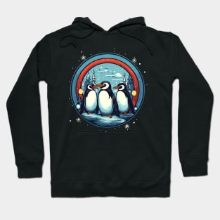 Penguin in Ornmament , Love Penguins Hoodie